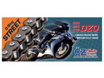 CZ Reťaz 530 DZO O-Ring Bronze do 1000 ccm + nitovacia spojka
