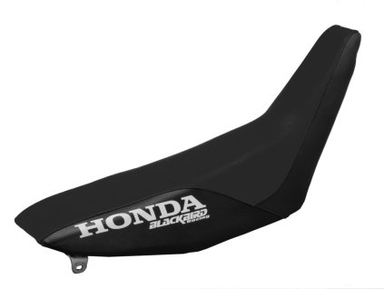 BLACKBIRD Poťah sedla Honda XR 600 1988–1999 Traditional Logo Honda (Farba Červená/čierna)
