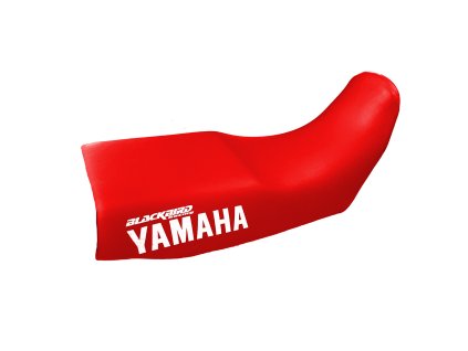 BLACKBIRD Poťah sedla Yamaha XT 600 '90-'95 Traditional Logo Yamaha červený
