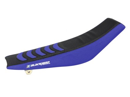 BLACKBIRD Poťah sedla Yamaha YZ 85 '02-'21 Double Grip čierny/modrý