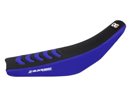 BLACKBIRD Poťah sedla Yamaha YZ 450F '10-'13 Double Grip 3 čierny/modrý