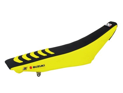 BLACKBIRD Poťah sedla Suzuki RMZ 450 '08-'17 Double Grip 3 čierny/žltý