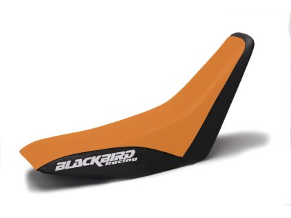 BLACKBIRD Poťah sedla KTM 2T '93-'97 oranžový/čierny