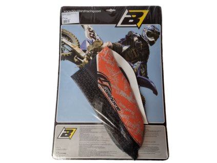 BLACKBIRD Poťah sedla KTM SX 65 '09-'12 Tribal Skull 2