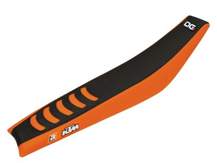BLACKBIRD Poťah sedla KTM SX 85 '18-'23 Double Grip 3 oranžový/čierny