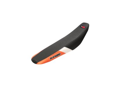 BLACKBIRD Poťah sedla KTM SX/SXF '19-'22, EXC '20-'23 Dream 4 čierny/oranžový/biely