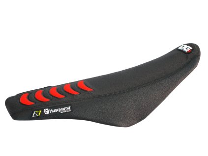 BLACKBIRD Poťah sedla Husqvarna CR/WR 125 '09-'13; TE/TC 250/310 '08-'13, TE/TC 250/450/510 '08-'10 Double Grip 3 čierny