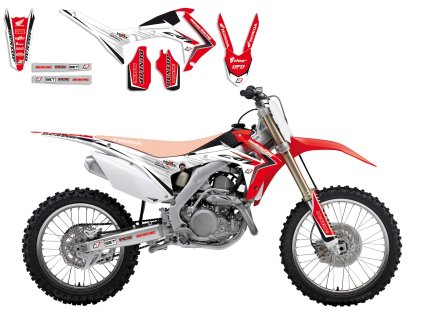 BLACKBIRD Sada polepov Honda CRF 250R '14-'17, CRF 450R '13-'16 Linear