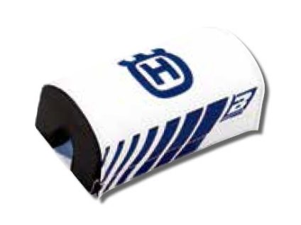 BLACKBIRD Pena na riadidlá Pro Taper 28 mm – Husqvarna Logo – biela