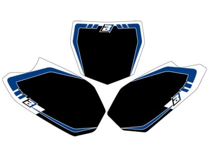 BLACKBIRD Polepy pod štartové čísla Yamaha YZF 450 '10–'11