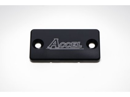 ACCEL Viečko prednej brzdovej pumpy Yamaha/Suzuki/Kawasaki čierne