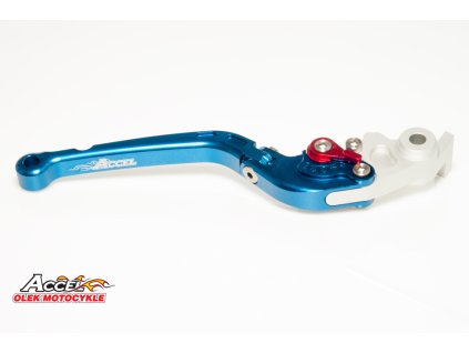 ACCEL Brzdová páčka (výklopná) Yamaha R6 (05–13), YZF R1 (04–13), MT-01 (04–09) – modrá