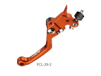 ACCEL Spojková páčka (výklopná) KTM SX 85 (13), Freeride 350 (13) – oranžová