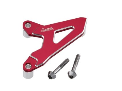ACCEL Kryt prednej rozety Honda CRF 450R '05-'07, CRF 450X '05-'12 červený