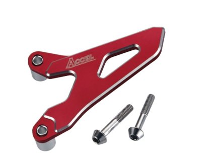 ACCEL Kryt prednej rozety Honda CRF 250 R '10-16, CRF 450R '09-'16 červený