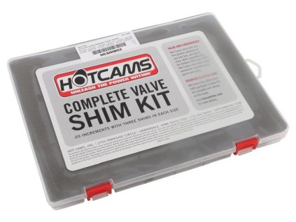 HOT CAMS Sada podložiek ventilov 9.48 mm od 1.20 do 3.50 Krok 0.05 Po 3 ks