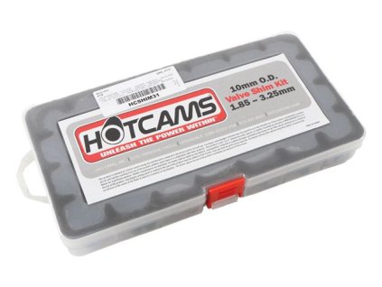 HOT CAMS Sada podložiek ventilov 10 mm od 1.80 do 3.20 Co 0,05
