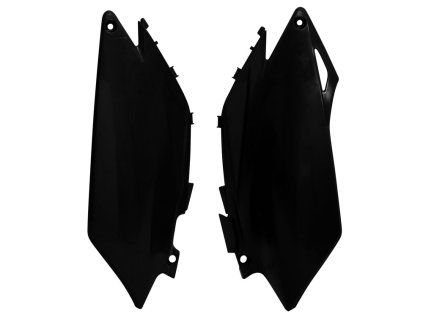 RTECH Bočné tabuľky Honda CRF 250R '11-'13, CRF 450R '11-'12 čierne