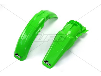 UFO Sada blatníkov Kawasaki KX 125/250 '00-'02, zelená