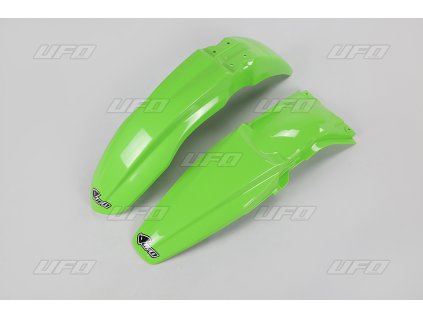 UFO Sada blatníkov Kawasaki KX 250 '09 zelená