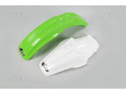 UFO Sada blatníkov Kawasaki KX 85 '13 zelená/biela