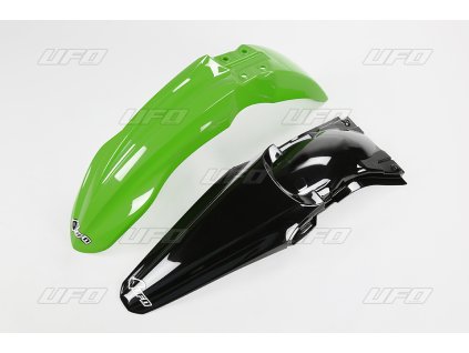 UFO Sada blatníkov Kawasaki KXF 250 '13 zelená/čierna