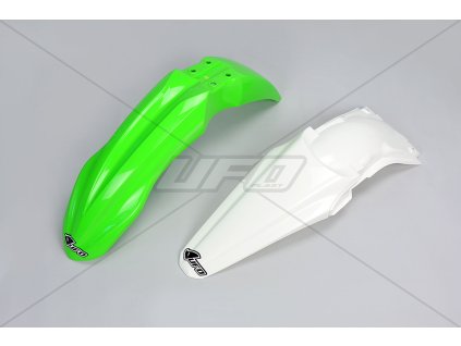UFO Sada blatníkov Kawasaki KXF 450 '13 zelená/biela
