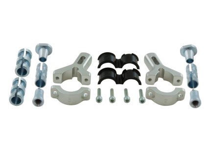RTECH Uchytenie chráničov rúk – rovné, pre riadidlá 22,2 mm / 28,6 mm