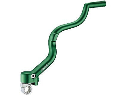 ACCEL Štartovacia páka (nakopávačka) hliníková Kawasaki KXF 450 '07-'15, KLX 450R '08-'19, zelená