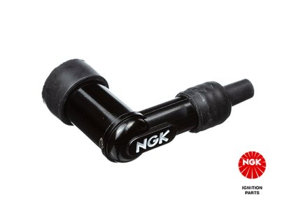 NGK Fajka sviečky ebonitová (8031) – uhlová 90°, čierna