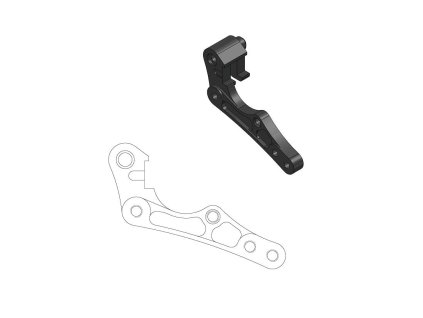 MOTO-MASTER Adaptér predného brzdového kotúča Flame 270 mm KTM 125–530 (09–17), Husqvarna 125–350 (14–17), Husaberg 125–570 (09–14)