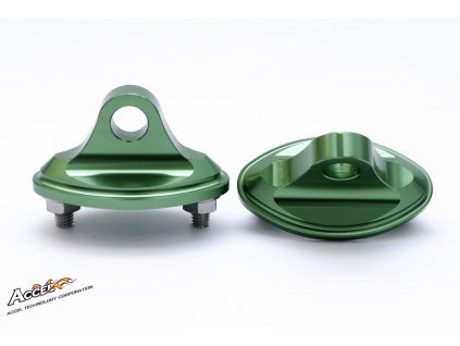 ACCEL Adaptér spätného zrkadla Kawasaki ZX zelený
