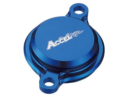 ACCEL Kryt olejového filtra YZF 250 '14-'17, YZF 450 '10-'16, WR 250F '15-'17, WR 450F '16, modrý