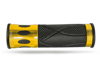 PROGRIP Gripy (rukoväte) PG939 ATV / Jet Ski / MTB Alu 22+22 mm 120 mm – zlaté