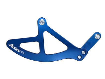 ACCEL Kryt zadného brzdového kotúča Yamaha YZ 125/250 '05-'17, YZF/WRF '07-'17, modrý