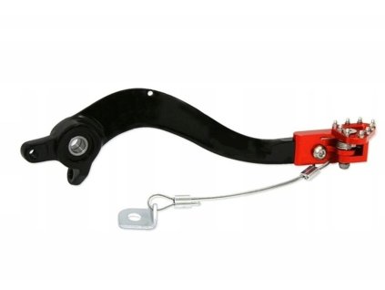 ACCEL Zadný brzdový pedál KTM SX 85 03-17, SX 105 06-11, Husqvarna TC 85 14-17 oranžový