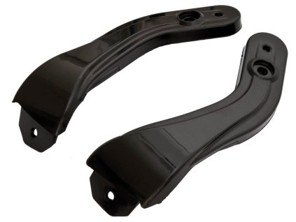 RTECH Bočné plastové kryty hliníkových uchytení chráničov rúk Vertigo Alu / ATV a Flx Alu / ATV – čierne