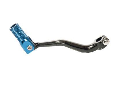 ACCEL Radiaca páčka Yamaha YZ 80/85 '94-'18, YZ 125 '96-'04, YZ 250 '88-'98 hliníková čierna, koncovka modrá