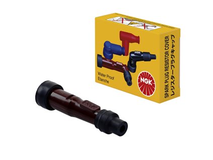 NGK Fajka sviečky ebonitová (8238) – Priama 0°, červená