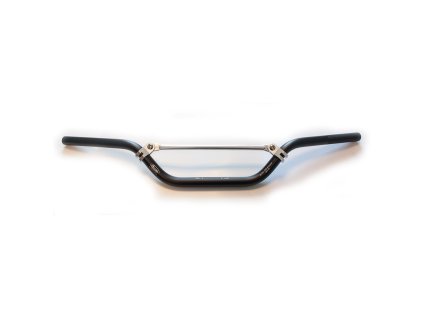 ACCEL Riadidlá – hliníkové s Hrazdou 22,2 mm MX vzor Kawasaki KX vysoké – čierne 807 × 110 mm