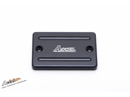 ACCEL Viečko prednej brzdovej pumpy Kawasaki Street čierne