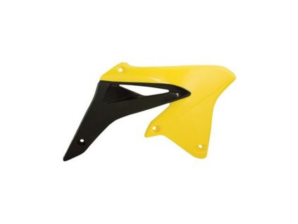 RTECH Kryty chladičov Suzuki RMZ 250 žlté OEM