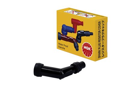 NGK Fajka sviečky ebonitová (8032) – uhlová 120°, čierna