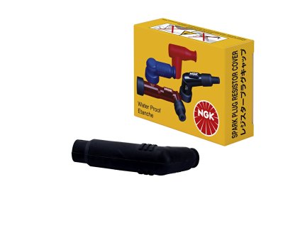 NGK Fajka sviečky (8422) – uhlová 120°, čierna