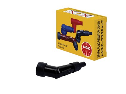 NGK Fajka sviečky ebonitová (8082) – uhlová 120°, čierna