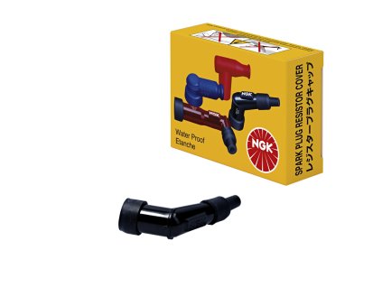 NGK Fajka sviečky ebonitová (8453) – uhlová 120°, čierna