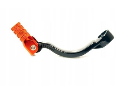 ACCEL Radiaca páčka KTM LC4 400-640 '97-'06 hliníková čierna/oranžová