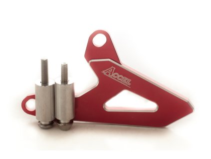 ACCEL Kryt prednej rozety Honda CRF 250R '18-20 červený