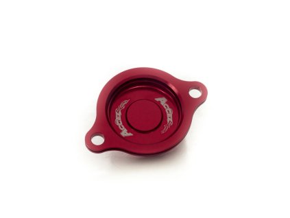 ACCEL Kryt olejového filtra Honda CRF 250R '10-17 červený