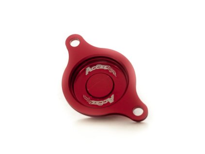 ACCEL Kryt olejového filtra Honda CRF 450R '09-16 červený